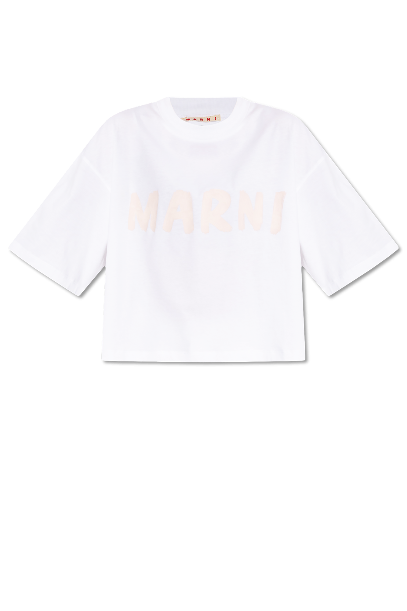 Marni T-shirt with printed logo | Women's Clothing | Vitkac